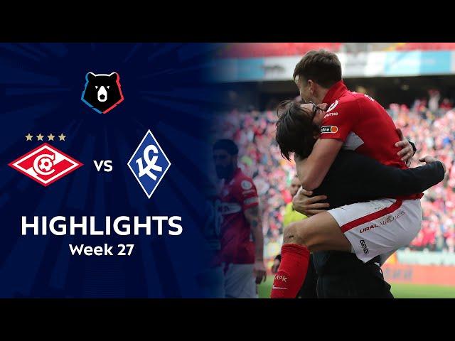 Highlights Spartak vs Krylia Sovetov (2-1) | RPL 2021/22