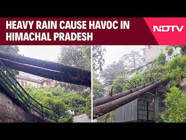 Himachal Rain Latest News | Heavy Rain In Himachal Pradesh Blocks More Than 120 Roads