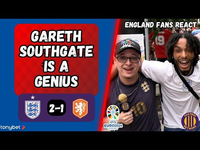 Southgate Is A Football Genius | England Fans React: Euro 2024 (ENG 2-1 NED)