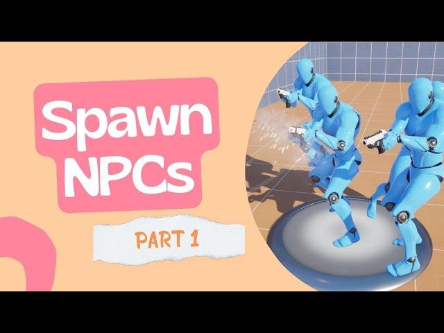 AI spawner for Lyra : teams, pawn data and how to make them fight in UE5! NPC spawning Part 1