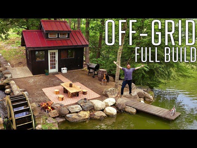 Off-grid Tiny House Full Build Start to Finish