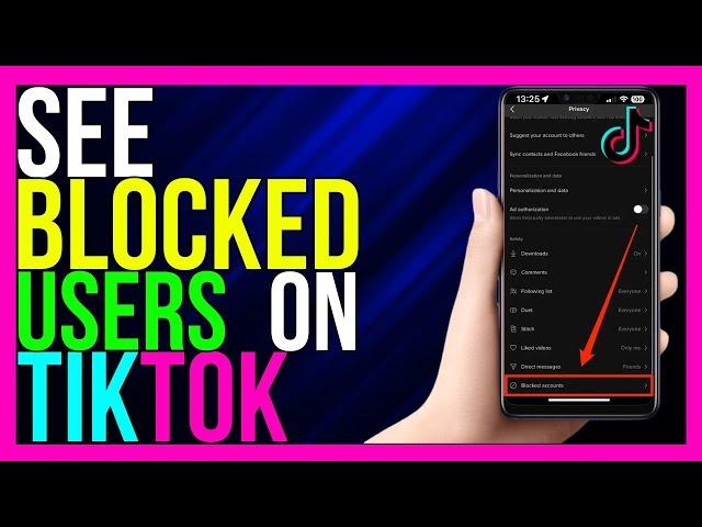 How to See Blocked Accounts List on TikTok (2024 METHOD!)