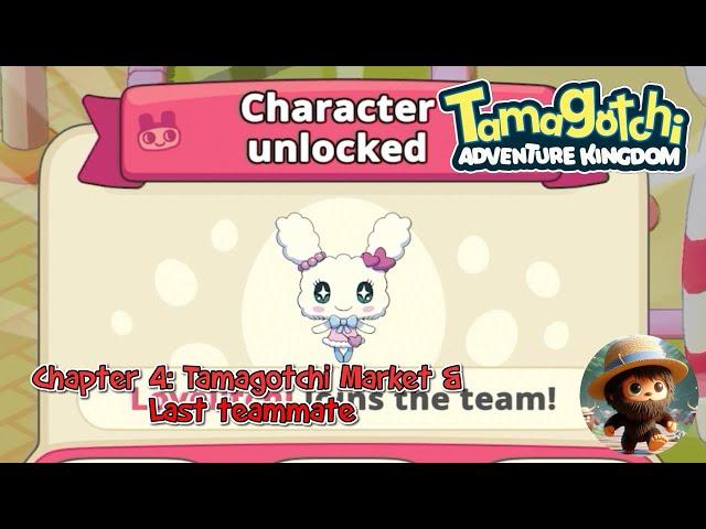 Tamagotchi Adventure Kingdom -  chapter 4 : to the Tamagotchi Market and last Teammate