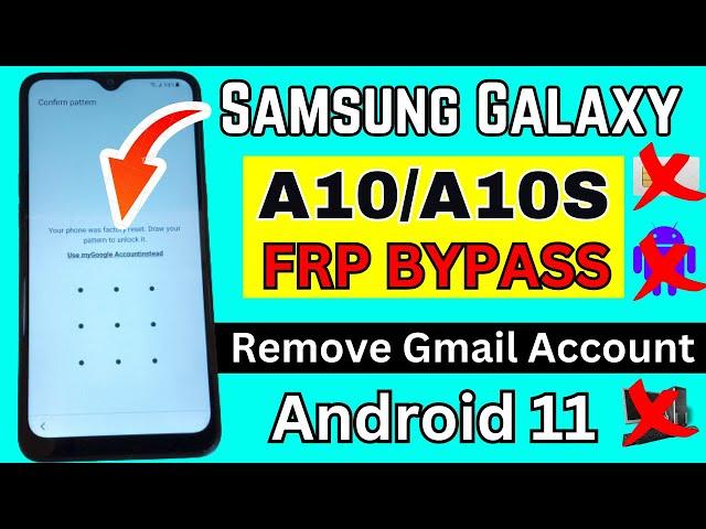Samsung A10/A10s Frp Bypass 2023 | Forgot Google Account Unlock Without PC New Working Method