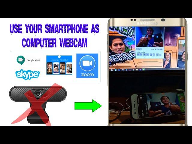 Use Your Phone as Computer WEBCAM for Free and Easy way