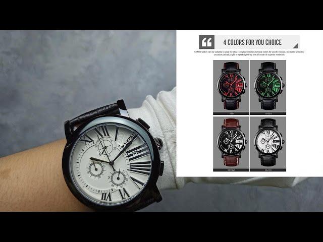 SKMEI 9196 - Review & Setting Jam Tangan Pria Analog Fashion (Waktushop Indonesia)