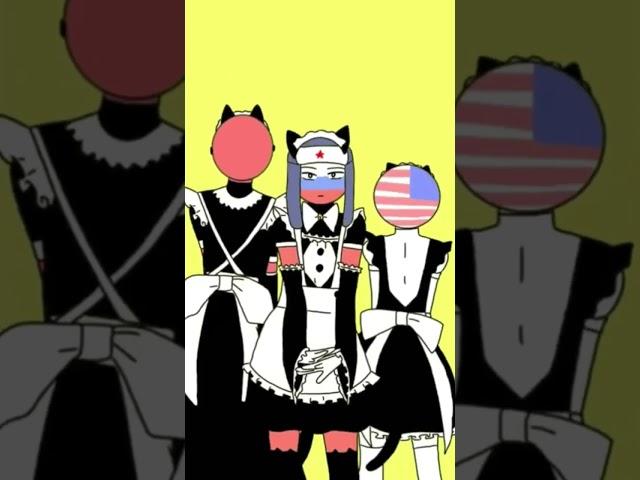 Country humans dance #country #viral #shorts #countryhumans #russia #usa #ussr #dance