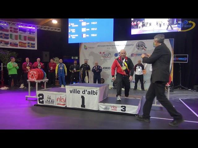 European Masters Classic Championships 2020 Men M1 -93kg ... -105kg