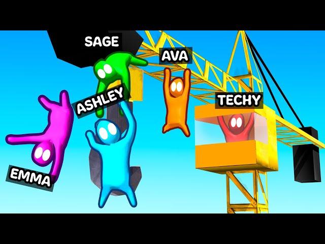 We Played The New CRANE Update In Gang Beasts...