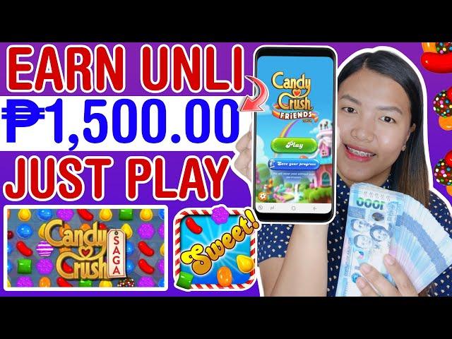 KUMITA SA GCASH UNLI P1500, LARO LANG LIKE CANDY CRUSH, WALANG PUHUNAN