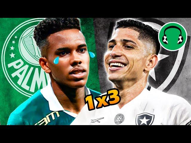  BOTAFOGO ATROPELA O PALMEIRAS e REASSUME A LIDERANÇA! | Paródia Tipo Hollywood - Mc Ws da Leste