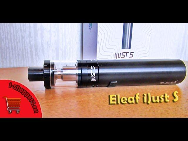 Eleaf iJust S - обзор новой хитовой электронной сигареты и отличия от iJust 2