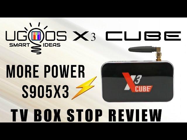 More Power Ugoos X3 Cube Amlogic S905X3 Feature Rich TV Box Review