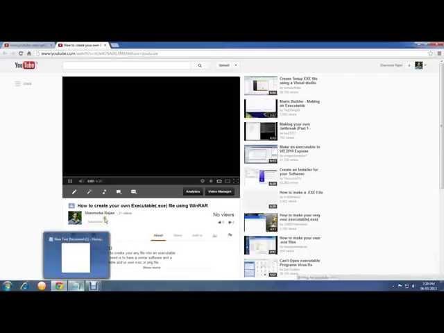 How to Upload videos in YouTube