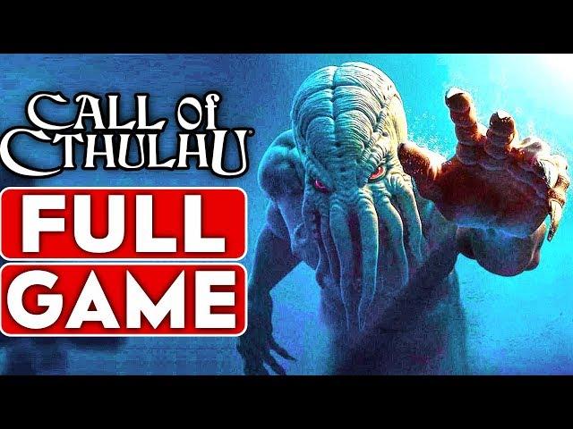 CALL OF CTHULHU Gameplay Walkthrough Part 1 FULL GAME [1080p HD 60FPS PC] - No Commentary