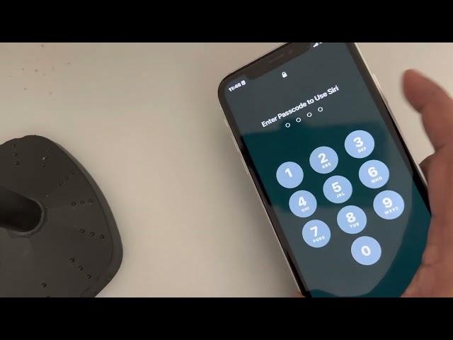 Cannot type passcode on iPhone Fix