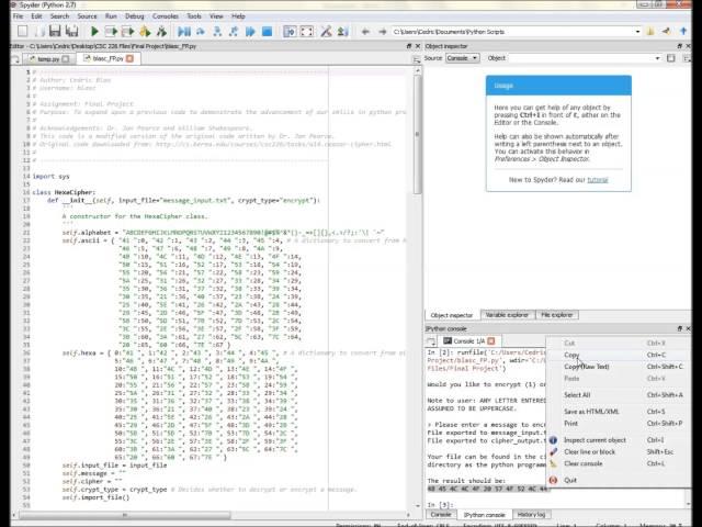 Hexadecimal and ASCII Converter - Final Project