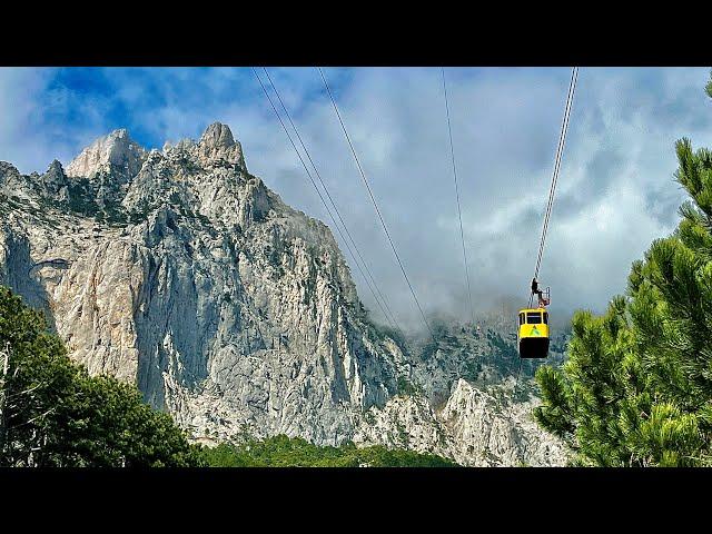 Гора АЙ-ПЕТРИ в Крыму-Я в ЭСТЕТИЧЕСКОМ ШОКе!Идеальный Маршрут!Запуск КАНАТНОЙ ДОРОГИ!Ялта 2024