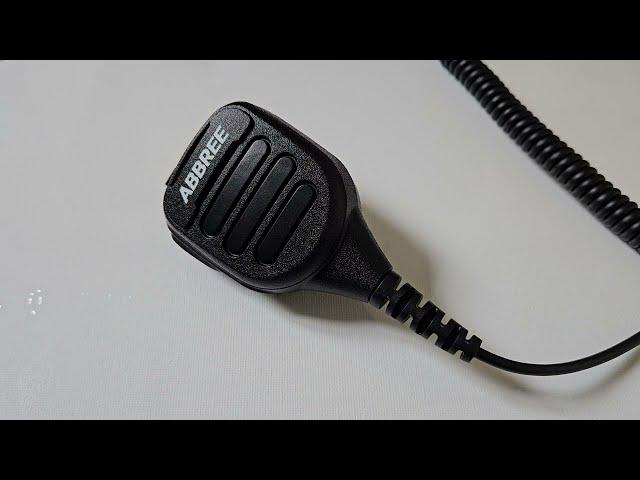 Abbree ar850 speaker microphone - (volume control!)