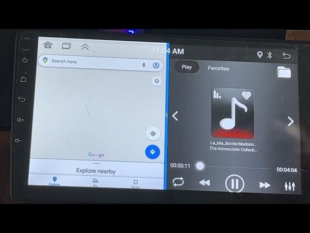 How to Setup Split Screen on the Android Car Stereo?