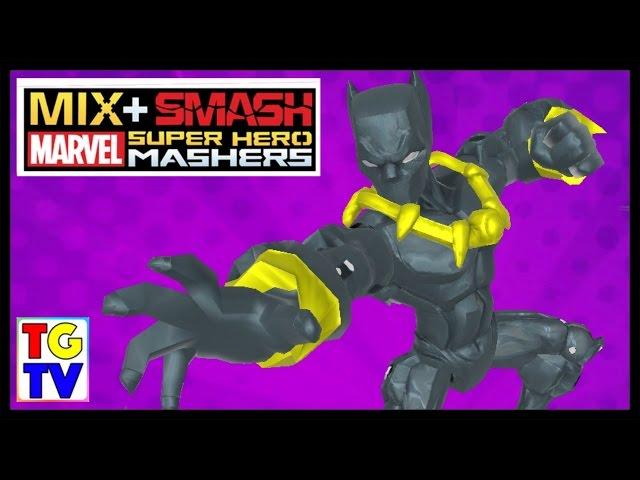 Marvel Super Hero Mashers Black Panther | Mix + Smash