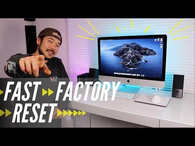 How to Factory Reset your iMac or Macbook | Quick & Easy Steps in 2020