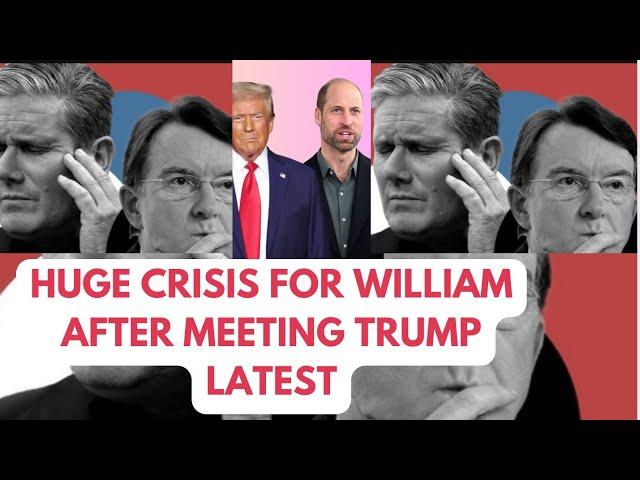 HUGE CRISIS FOR WILLIAM NOW AFTER TRUMP MEETING - LATEST #trump #royal #kierstarmer