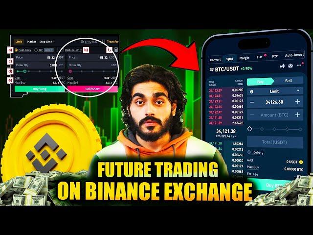 Binance Futures Trading For Beginners 2024-2025 | Binance future trading tutorial | Binance Trading