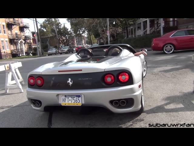 Ferrari 360 Spider Acceleration!