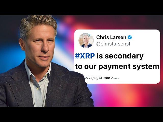 What did Chris Larsen SAY!!