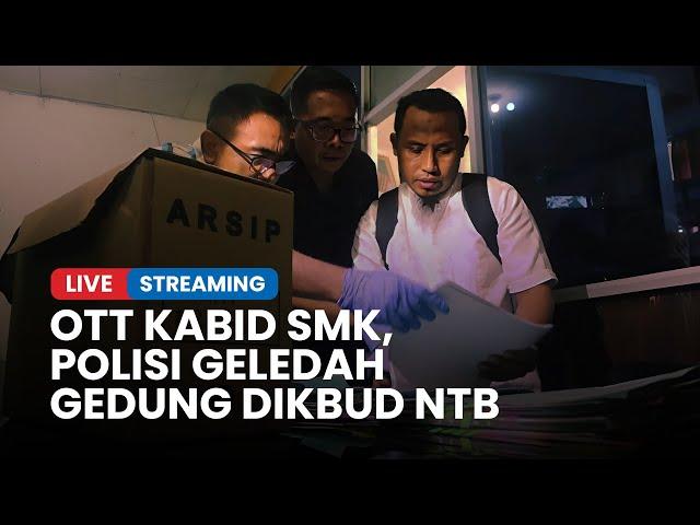 Polisi Geledah Gedung Dikbud NTB Amankan Dokumen Proyek Rp 1,3 Miliar di Ruang Kabid SMK