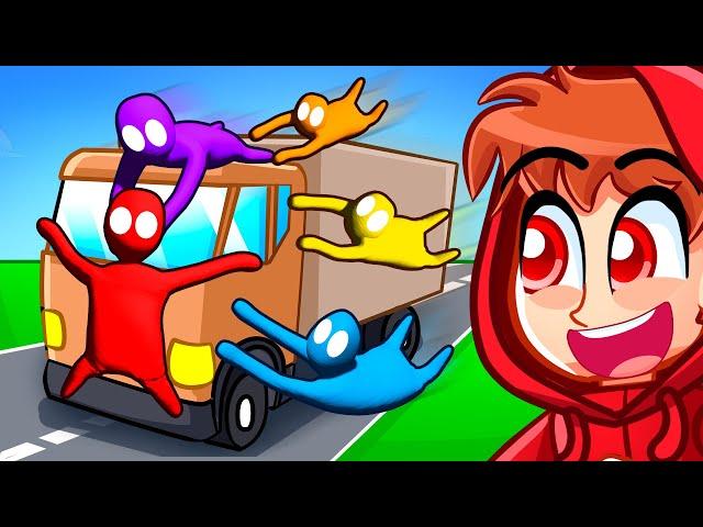 7 Friends on 1 Truck (Gang Beasts)