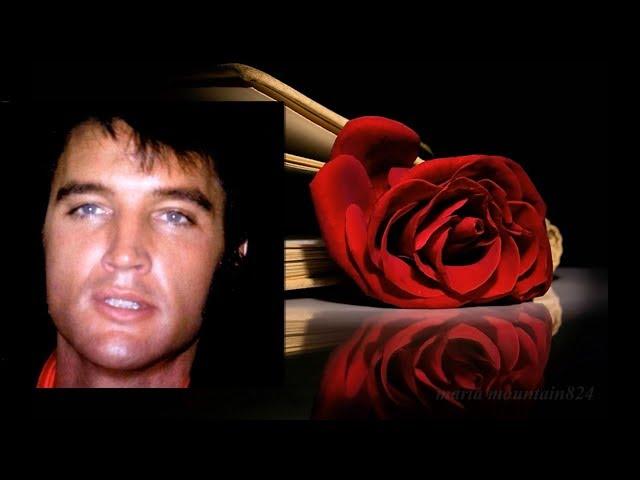 Elvis Presley - Mama Liked The Roses  (with Elvis singing harmony vocal) [CC]