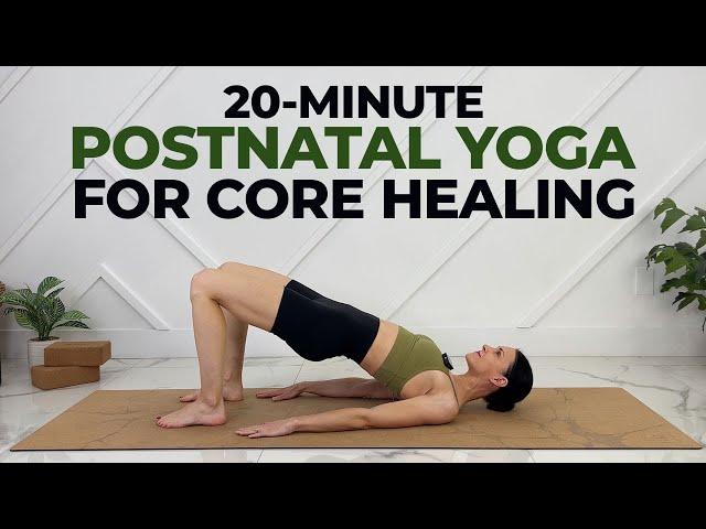 Feel Good Postnatal Yoga For Core Healing and Flattening