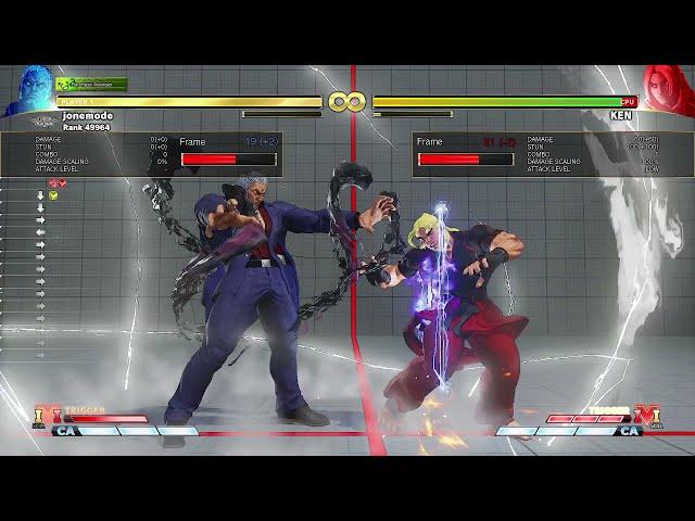 SFV - Urien aegis super setup