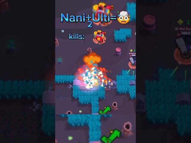 Nani+ulti=#brawlstars #skills #nani #kills #supercell #like #subscribe #fypシ #fyp #shorts #viral