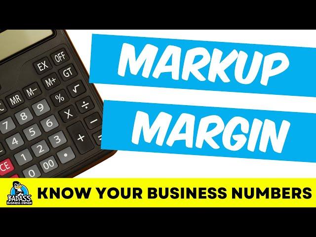 How to Calculate Markup and Margin on Products & Services