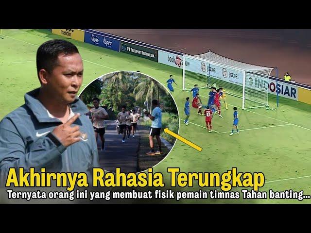  AKHIRNYA TERUNGKAP ‼️ Ini dia Sosok yang buat Fisik Timnas U16 kuat selama 90 lebih Menit berlari