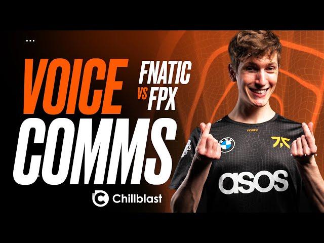 WHO IS BREATHING?? | Fnatic vs FPX Valorant Masters Copenhagen Voice Comms