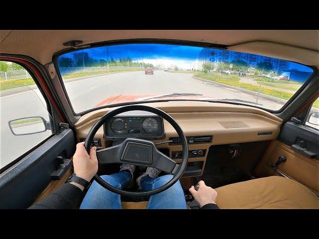 1987 Moskvich 2140 - POV Test Drive