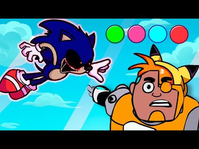 FNF Birdie Swaps Sonic.EXE | Guys Look A Birdie Song ( FNF mod )