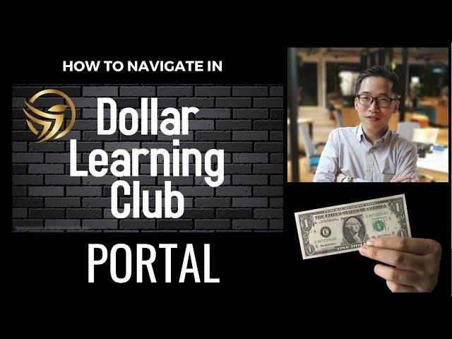 How to navigate in Dollar Learning Club Membership Portal with Desmond Loy