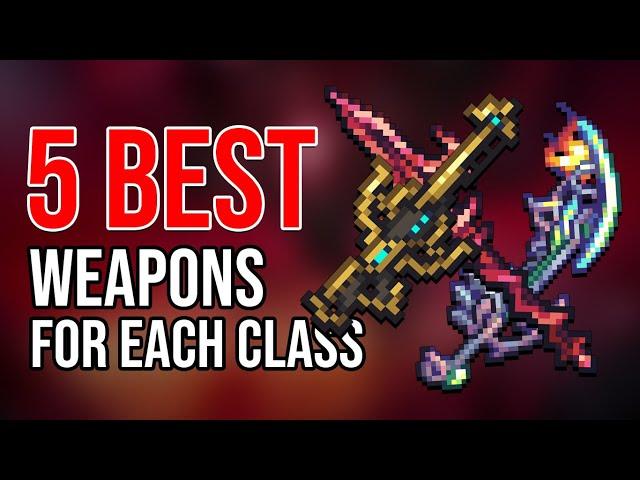 5 Best Weapons for Each Class in Terraria Calamity Mod