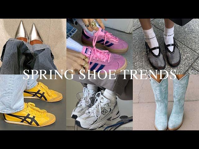 2024 Spring Shoe Trends | Sneakers, Heels, Ballet Flats, Cowboy Boots, More!