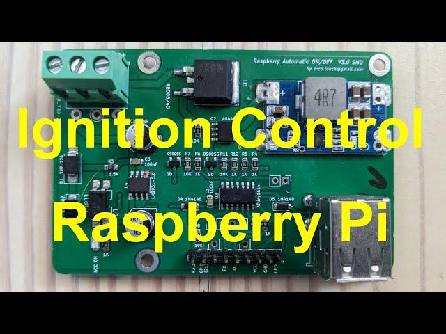 Raspberry Pi Car Power Supply with Ignition Control