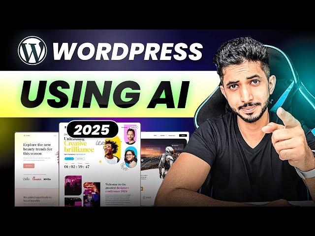 WordPress Website बनाओ AI से! (2025)  5 मिनट में! - How To Build WordPress Website With AI 