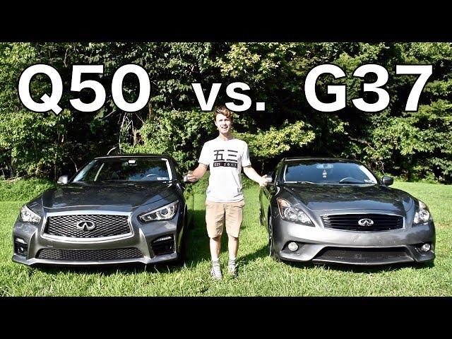 INFINITI G37 vs. Q50 - Differences and Comparison