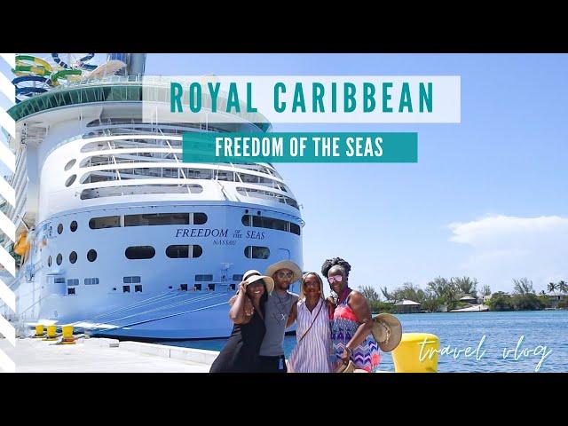 ROYAL CARIBBEAN | Freedom of the Seas Room tour, Food, Drinks, and Trip