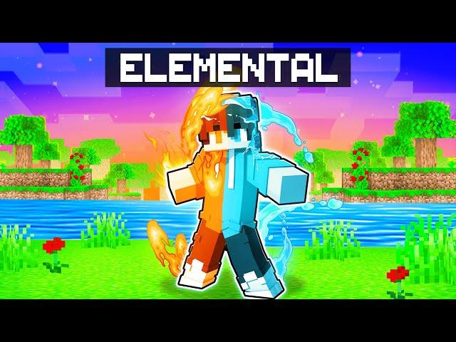 Playing as an ELEMENTAL in Minecraft!