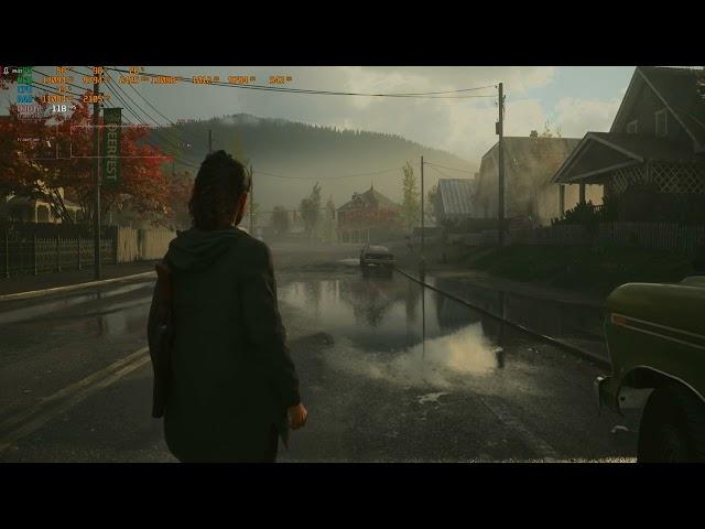 Using Virtual Super Resolution & FSR 2 To Maximize Image Quality & FPS On Alan Wake 2 With A 7800XT